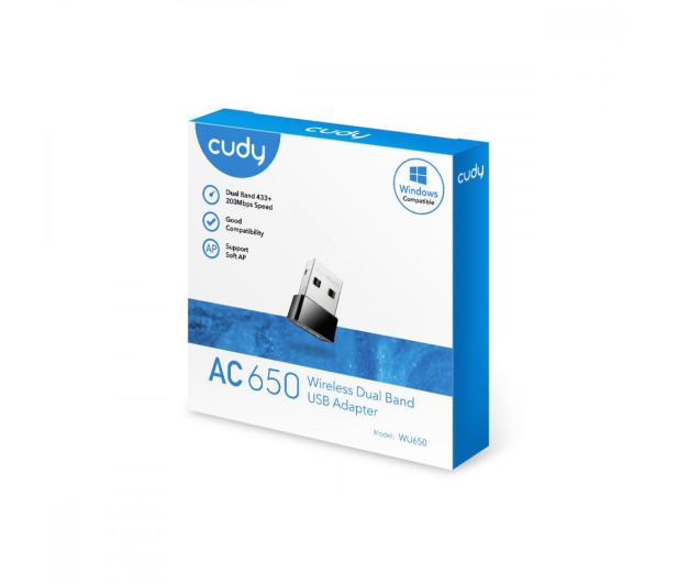 Cudy WU650 (650Mb/s b/g/n/ac) - 1110344 - zdjęcie 4